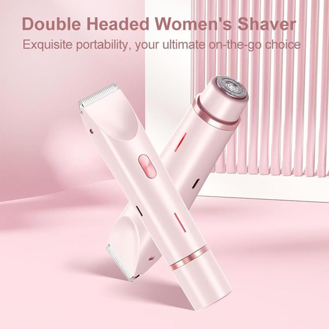 SmoothSilk™ 2-in-1 Hair Remover & Shaver – For Face, Body & Bikini Zone