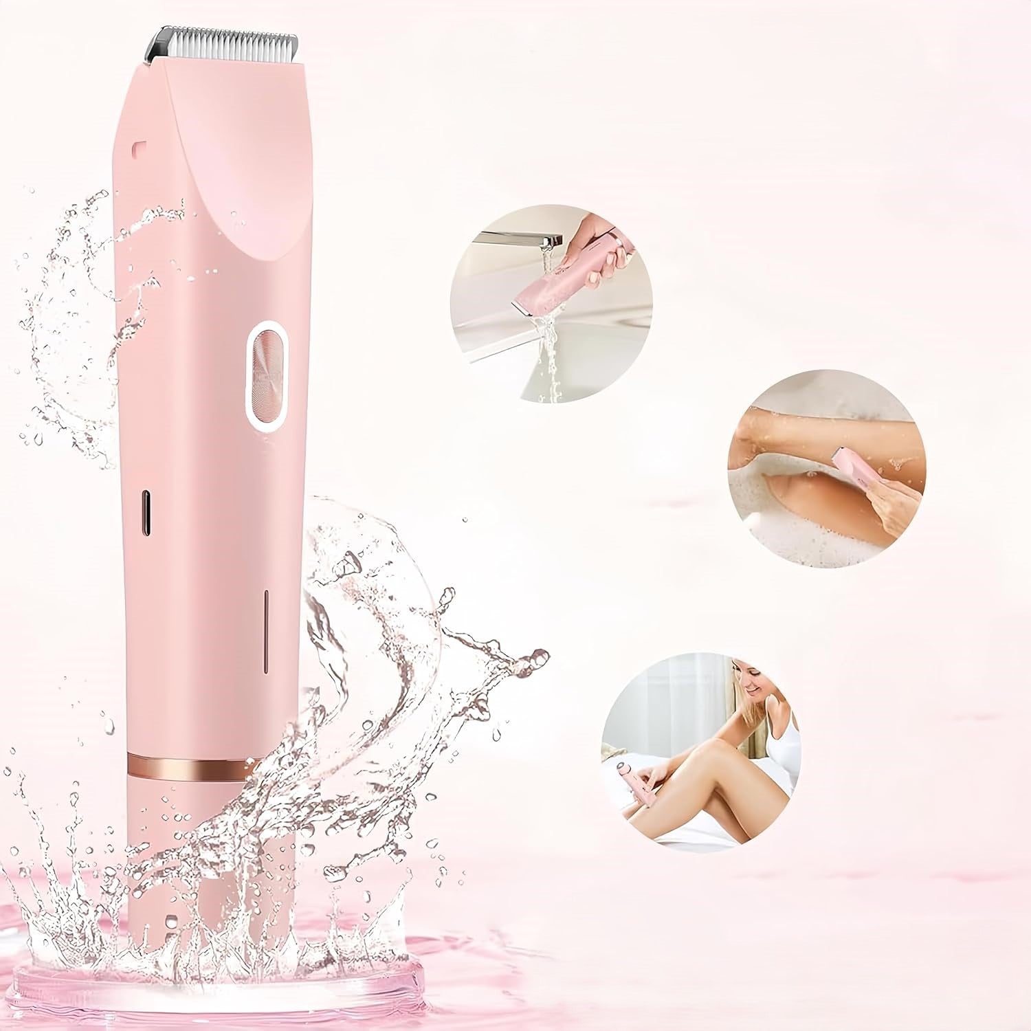 SmoothSilk™ 2-in-1 Hair Remover & Shaver – For Face, Body & Bikini Zone